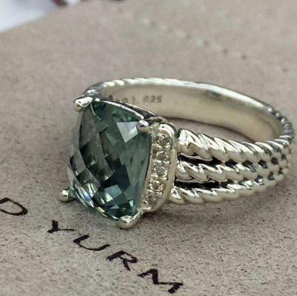 DY Sterling Silver Wheaton Collection Ring size7 - Picture 2 of 4